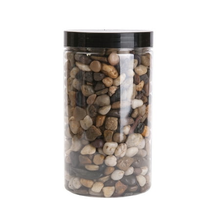 Akasha Décor Mixed Natural Pebbles, 44 oz. Jar - Walmart.com Akasha Décor Mixed Natural Pebbles, 44 oz. Jar - Walmart.com