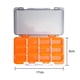 thumbnail image 3 of Caja de pesca señuelo portátil impermeable cebo gancho cajas herramienta naranja Hugtrwg Para estrenar, 3 of 3