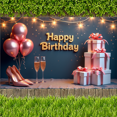 thumbnail image 5 of Yatrandify Glittering Design Birthday Party Banner with Presents for Celebration Indoor Decoration, 5 of 8