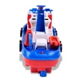 thumbnail image 3 of Flmtop Kids Music Light Water Spray Electric Marine Rescue Fire Boat Model Education Toy, 3 of 7
