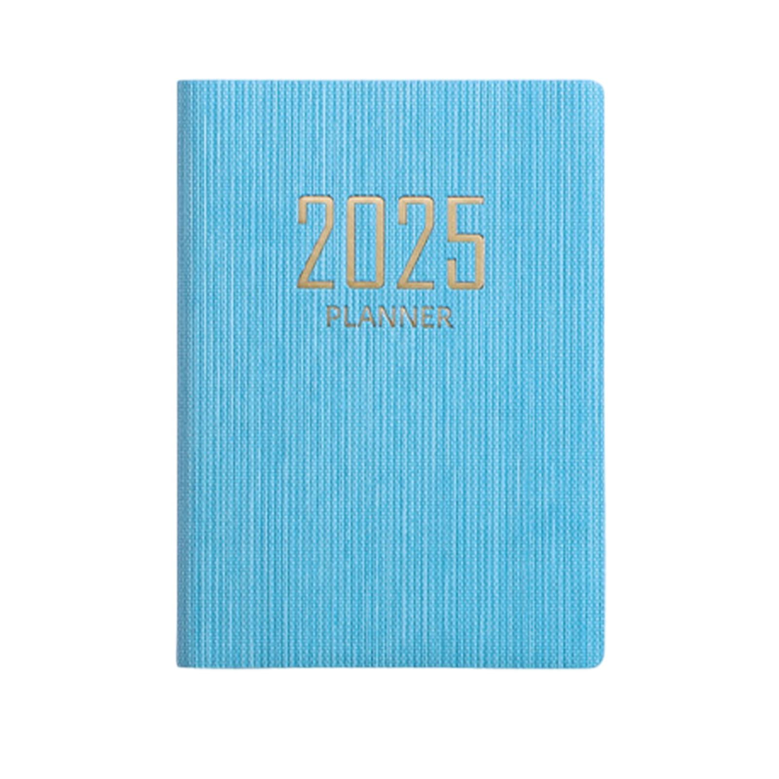 MAGIDEAL 6x2025 Portable Home Office Weekly and Monthly Planner Blue