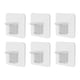 thumbnail image 1 of Naiovety Soportes de estante Perforación libre Clavijas de estante extraíbles Soportes de partición de armario de plástico Gabinete para baño Organizadores de utensilios de cocina No.02 Naiovety HA010081-02, 1 of 6