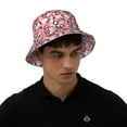 thumbnail image 6 of Kdxio Reflective Bucket Hat - Japanese Cherry Blossoms Print Bucket Hat for Men,Women, 6 of 9