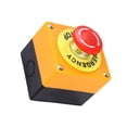 thumbnail image 2 of Riwesomey Interruptor de parada de emergencia de sellado fuerte para aplicaciones anticorrosivas Interruptor de botones de emergencia Herramientas eléctricas, 2 of 6