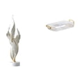 thumbnail image 1 of Escultura de plumas, estatua moderna, colección de resina, artesanías artísticas, adorno de escritorio, figura decorativa, bandeja de tocador rectangu, 1 of 8