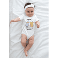thumbnail image 2 of Papa's Drinking Buddy Baby Bodysuit, Newborn Outfit, Baby Clothes, Gift&nbsp;for&nbsp;Children 0-3m White, 2 of 2
