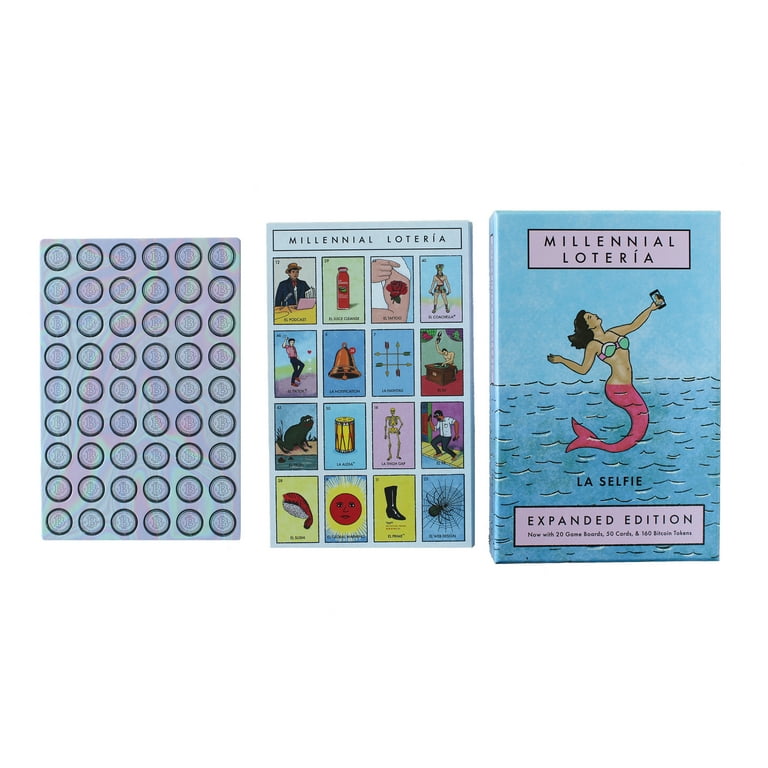 Millennial Loteria Party Game Walmart Expanded Edition