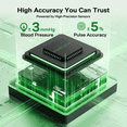 thumbnail image 4 of Medisana Blood Pressure Monitor with 2x199 Sets Memory, Automatic Upper Arm Blood Pressure Monitors for Home Use, LCD Digital Display, Adjustable Large Cuff, 4 of 8