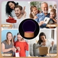 thumbnail image 3 of 12 Pcs Christmas 3D Night LED Lamp Base Gift 16 Colors LED Light Display Base with Remote Control USB Cable Lamp Base, 3 of 7