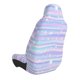 thumbnail image 2 of Fotbe Striped Gradient Funda para Asiento de Auto con Estampado – Impermeable y Antisudor – Ajuste Universal, Lavable a Máquina, Antideslizante (1 Pieza), 2 of 5