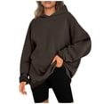 thumbnail image 2 of Pntutb Mujeres Otoño e Invierno Casual Navidad Sólido Cuello Redondo Manga Larga Jersey Blusa Sudadera tops Pntutb Pntutb-184, 2 of 7