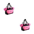 thumbnail image 4 of Destyer Yoga Mat Bag For Keeping Mat Clean And Protected Large Capacity Yoga Sport Bags pink 2Set, 4 of 6
