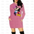 thumbnail image 1 of Mickey Mouse Série Chandail à Capuche à Manches Longues pour Femmes Col Rond, 1 of 6