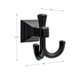 thumbnail image 2 of Better Homes & Gardens Chandler 24" Towel Hook, Flat Black, 2 of 5