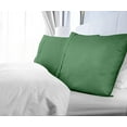 thumbnail image 3 of Royale Linens Queen Pillowcase Set of 2 - Bed Pillow Cover - 20" x 30" - Pillowcases - 1800 Brushed Microfiber, Wrinkle & Fade Resistant - Soft & Cozy- Queen Size Pillow Case (Queen, Hunter Green), 3 of 9