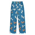 thumbnail image 2 of Bones Pattern Pajama Pants Soft Lightweight Lounge Pants Bottoms Sleep Pants Warm Comfy, 2 of 9