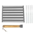 thumbnail image 1 of Rolling Sausage Rack Stainless Steel Sausage Drum Hot Dog Grill, 1 of 8