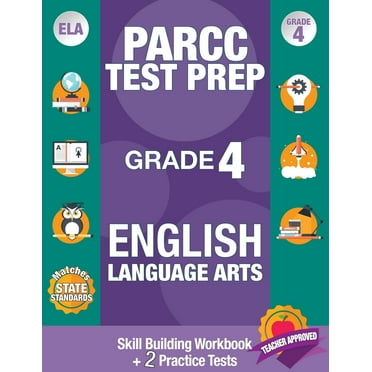 Parcc Grade 4 Mathematics : Workbook and 2 Parcc Practice Tests, Parcc ...
