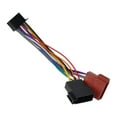 thumbnail image 5 of For Pioneer 2010-on For Pioneer 2010-on Audio Adapter Cable 185mm Anti-corrosion Black Direct Installation ISO Female Connector, 5 of 8