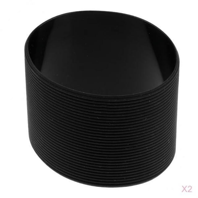S SERENABLE 2 Pack Water Bottle Protector Silicone Sleeve Mug Cup Sleeve