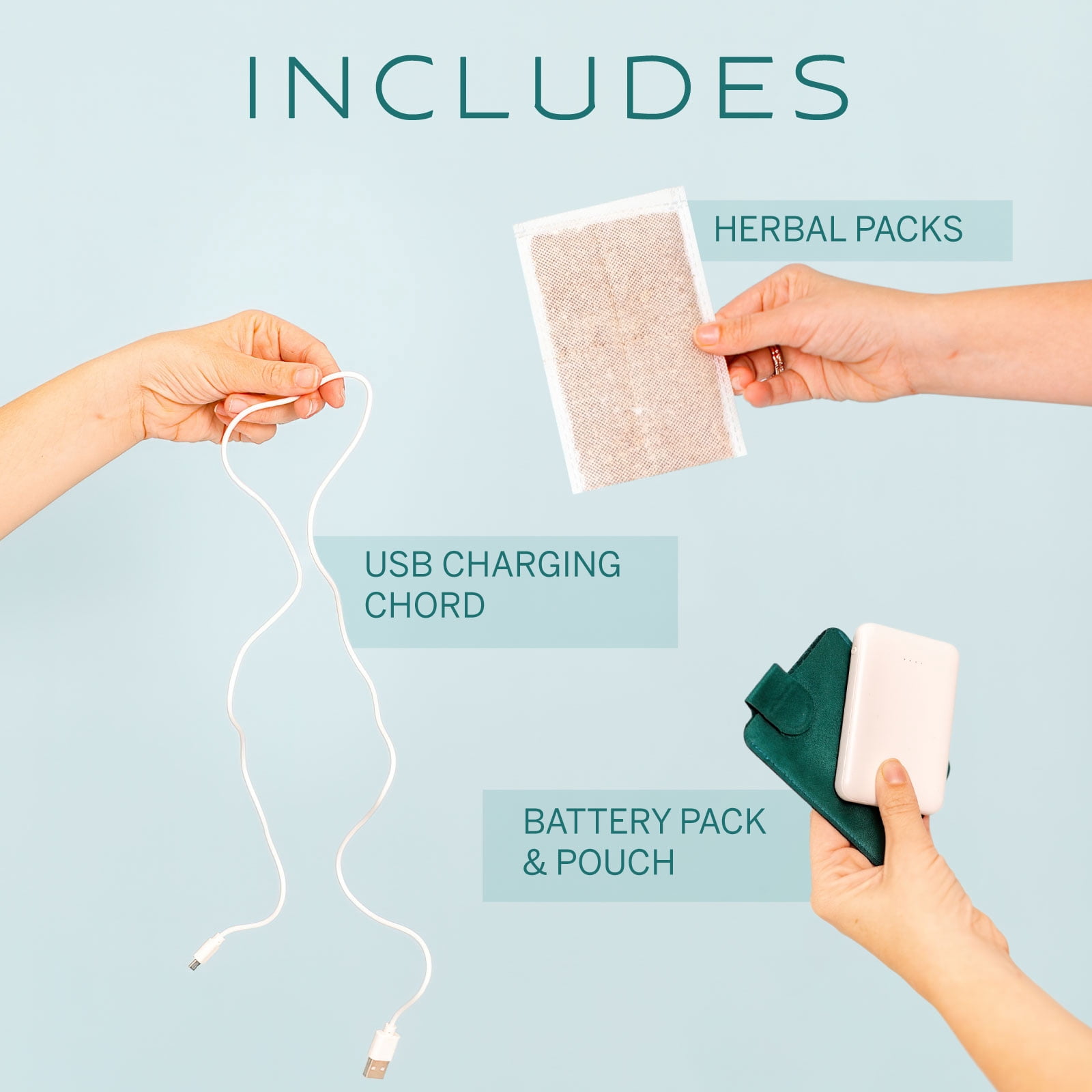 Pixie Period Heating Pad for Cramps - Most Discrete Wearable Heating Pad - Unnoticeable Under Clothes - Best Portable Pain Relief Belt Device with Heat On The Market - Hours of Menstrual Pain Relief