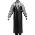 thumbnail image 6 of FOLOYORI 1Pack Work Aprons for Men Butcher Aprons Heavy Duty Protective Against Grease and Grime Black, 6 of 8
