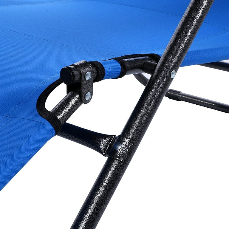 UBesGoo Folding Chaise Lounge Chair Patio Outdoor Pool Beach Lawn