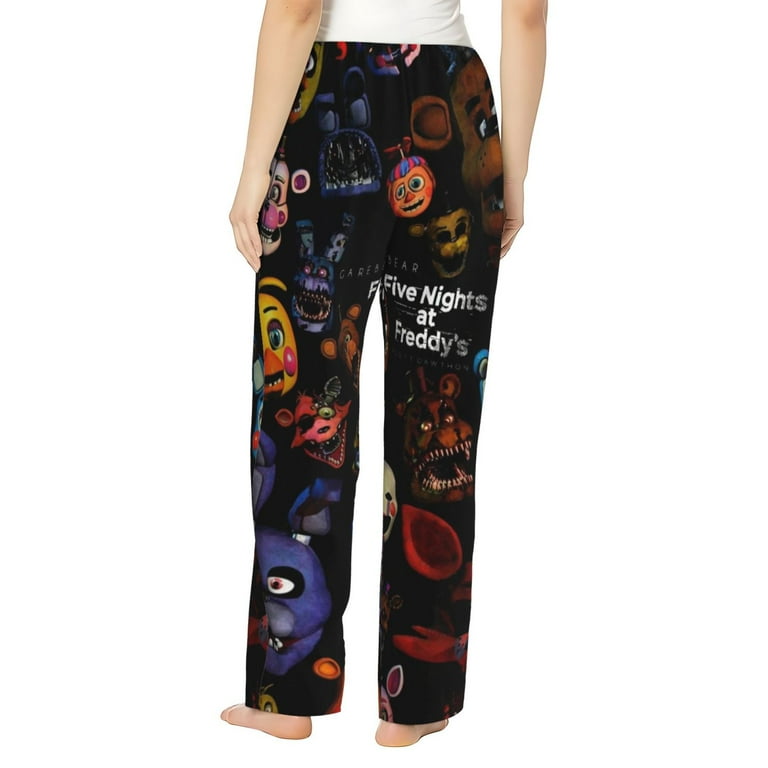 Womens Five Nights At Freddy s Pajama Pants Sleepwear Lounge Yoga Pants Cartoon Comfort Pajama Bottoms