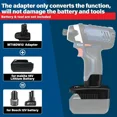 thumbnail image 5 of Adapter for Bos*ch PBA PST PSB PSR 18V Li-ion Battery Converter to for Bos*ch 10.8V 12V Power tools, 5 of 5