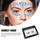 thumbnail image 4 of Seitruly Joyas para los ojos, pegatinas de diamantes de imitación, cuentas de cristal sin pegamento, purpurina, maquillaje facial, joyería, Tratamientos faciales HF-106 color perla, 4 of 6