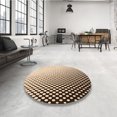 thumbnail image 4 of Ahgly Company Machine Washable Indoor Rectangle Transitional Golden Blonde Gold Area Rugs, 8' x 10', 4 of 7