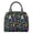 Black-Paw Print, variant on Tutolipy Floral Animal Printed Satchel Handbag Womens Purses and Handbags Waterproof Leather Crossbody Shoulder Bag Hobo Bag for Ladies Portable Top Handle Handbag with Strap