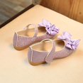 thumbnail image 5 of Otqutp Kids Girl Summer Sandals Children Fashion Princess Shoes Bowknot Dance Nubuck Leather Single Shoes Slip On Wedding Shoes, 5 of 9