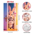 thumbnail image 3 of Vibrant Easter Door Cover Decor - Polyester Holiday Wreath Style Door Hanging for Festive Party Indoor Outdoor Decoration, 3 of 6