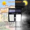 thumbnail image 3 of fastboy Solar Lights Wireless Waterproof Motion Sensor Outdoor Light for Patio Deck Yard Garden with Motion Activated Auto On/Off, 3 of 9