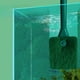 thumbnail image 5 of Cepillo para acuario, mango largo, limpieza de doble cara, pared interior, verde, 5 of 6