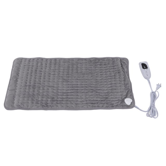 Electric Heating Pad, Overheating Protection Machine Washable 4 Mode Timing Soft Heating Pad