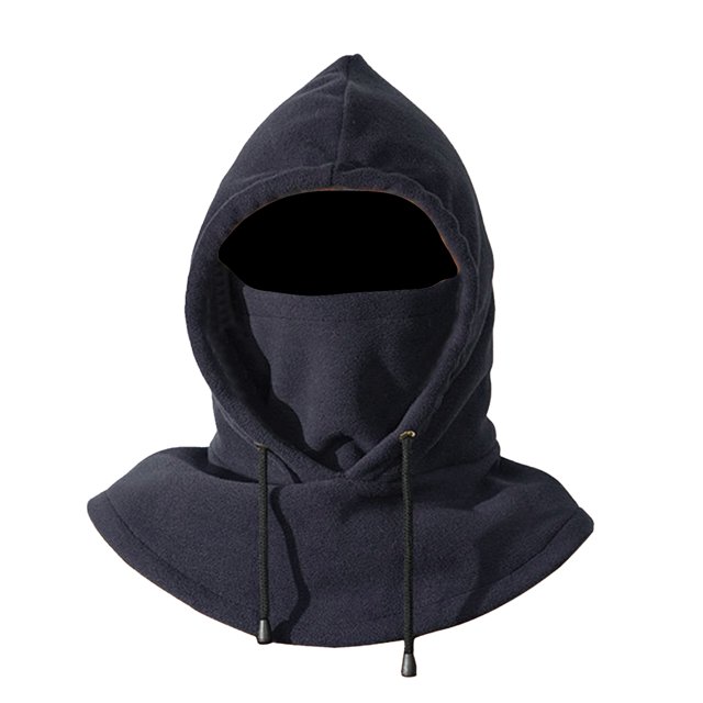 Comfortable Winter Scarf Ladies Integrated Hat Thick Warm Soft Fabric Windproof Quick-drying Cozy Elastic Ear Neck Head Protection