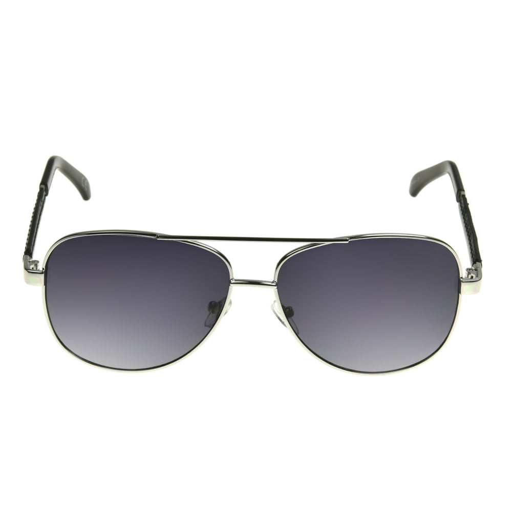 Foster Grant - Foster Grant Men's Silver Aviator Sunglasses HH05 ...