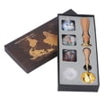 thumbnail image 2 of Wax Stamp Kit, Wide Applicability Letter Sealing Wax Kit  For Invitation For Wedding, 2 of 8