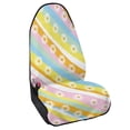 thumbnail image 2 of Chririnla 1 Pack Car Seat Towel Cover Sweating Waterproof, Compatible with Van Truck Seat Bucket Seat Terry Cloth Car Seat Cover(Daisy), 2 of 7