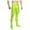 Green, variant on Men's High Waist Stirrup Leggings Tights Gym Yoga Workout Sports Pants
