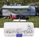thumbnail image 2 of Kit De Botones A Presión Kit De Sujetadores A Presión De Cuero Broches De Presión De Botón De Metal Kit De Sujetadores De Botón A Presión Para Cubierta De Bote Kit De ANGGREK Boat Cover Snap Button Fastener Kit, 2 of 8