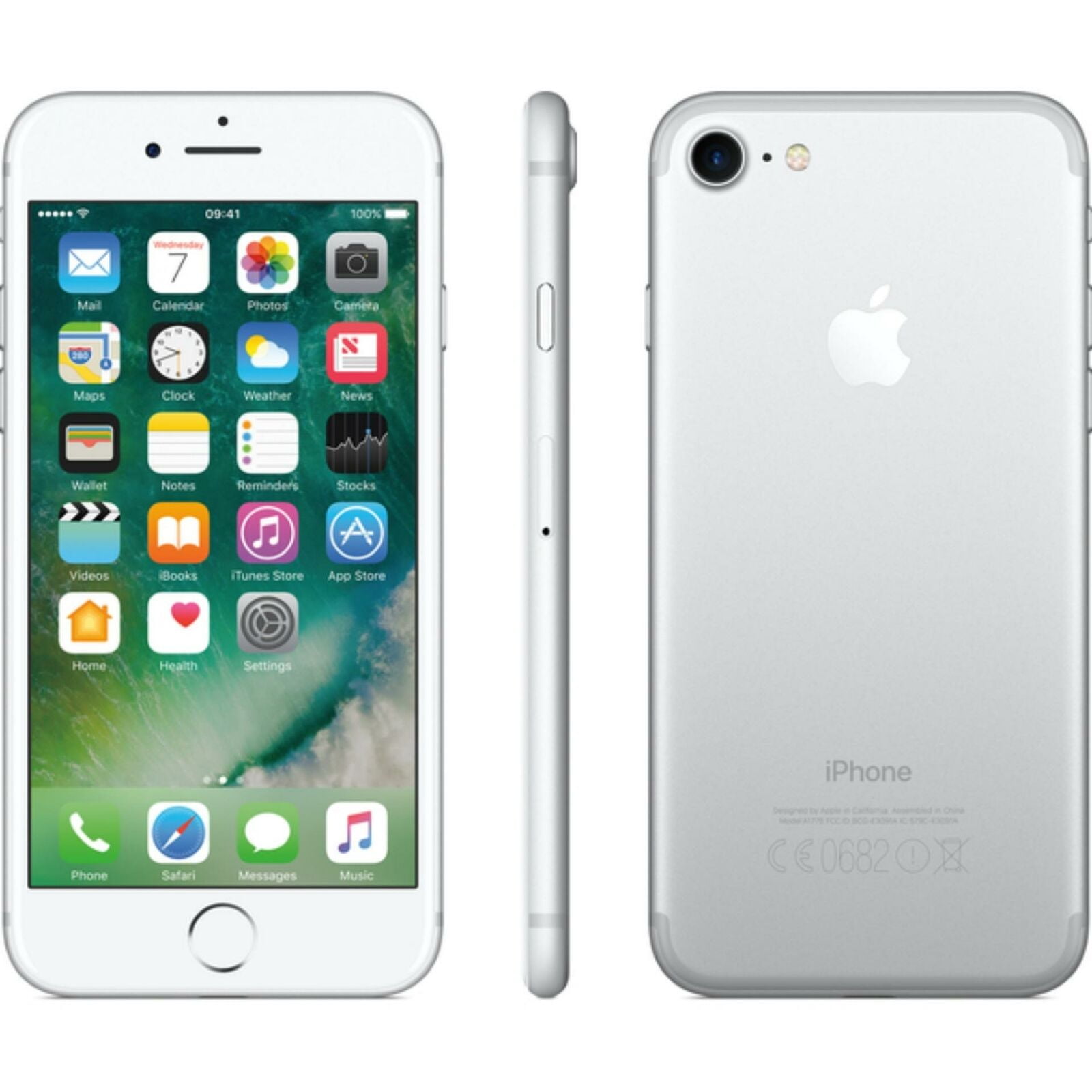 ♫良品 Apple iPhone 7 シルバー 256GB Restored Apple iPhone 7 32GB Verizon + GSM Unlocked Smartphone