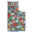 thumbnail image 2 of Pioneer Flower Floral Print Pattern Toddler Nap Mats for Kids Preschool,Sleeping Mat Bag or Kids,Toddler Sleeping Bag,Toddler Nap Mat or Daycare, 2 of 6
