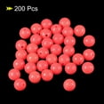 thumbnail image 3 of Unique Bargains Perles de Pêche Rondes en Plastique Lumineux 12mm Outil Rouge 200 Pcs, 3 of 5