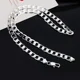 thumbnail image 1 of wholesale Collar de plata de ley 925 2-12 mm de ancho 40-75 cm de largo Cadena Cierre de langosta Joyería de compromiso para hombres y mujeres, 1 of 2
