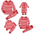 thumbnail image 1 of Pyjamas de Noël Assortis pour la Famille Ensemble Haut et Pantalon de Fête Pyjama, 1 of 8