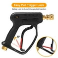 thumbnail image 2 of JUNGLEFLASH High Pressure Washer Car Cleaner Water Gun for KARCHER BOSCH LAVOR PARKSIDE NILFISK Pressure Washer 4000PSI with 5 Quick Connect Nozzle Kit Water Gun for Car Cleaning, 2 of 8