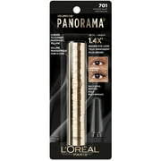 LOreal Paris Voluminous Panorama Smudge Resistant Mascara, Blackest Black